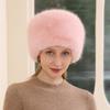 Imitation Fox Fur Grass Autumn and Winter Warm Basin Hat Ear Protection Sweet and Fashionable Korean Version Hat Trendy Women's Outdoor Hat