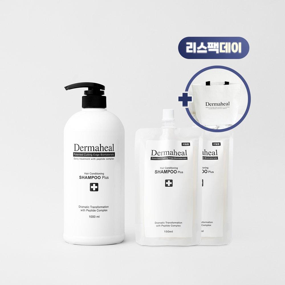 

Dermaheal Hair Conditioning Shampoo 1000 мл + пакет 150 мл (2 шт.)