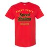 Short Track Speed Skating Belgium- Winter T-Shirt - Red
