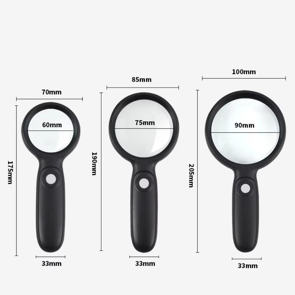 Handheld Vergrootglas met Verlichting Juwelier Inspectietool Voor Ouderen