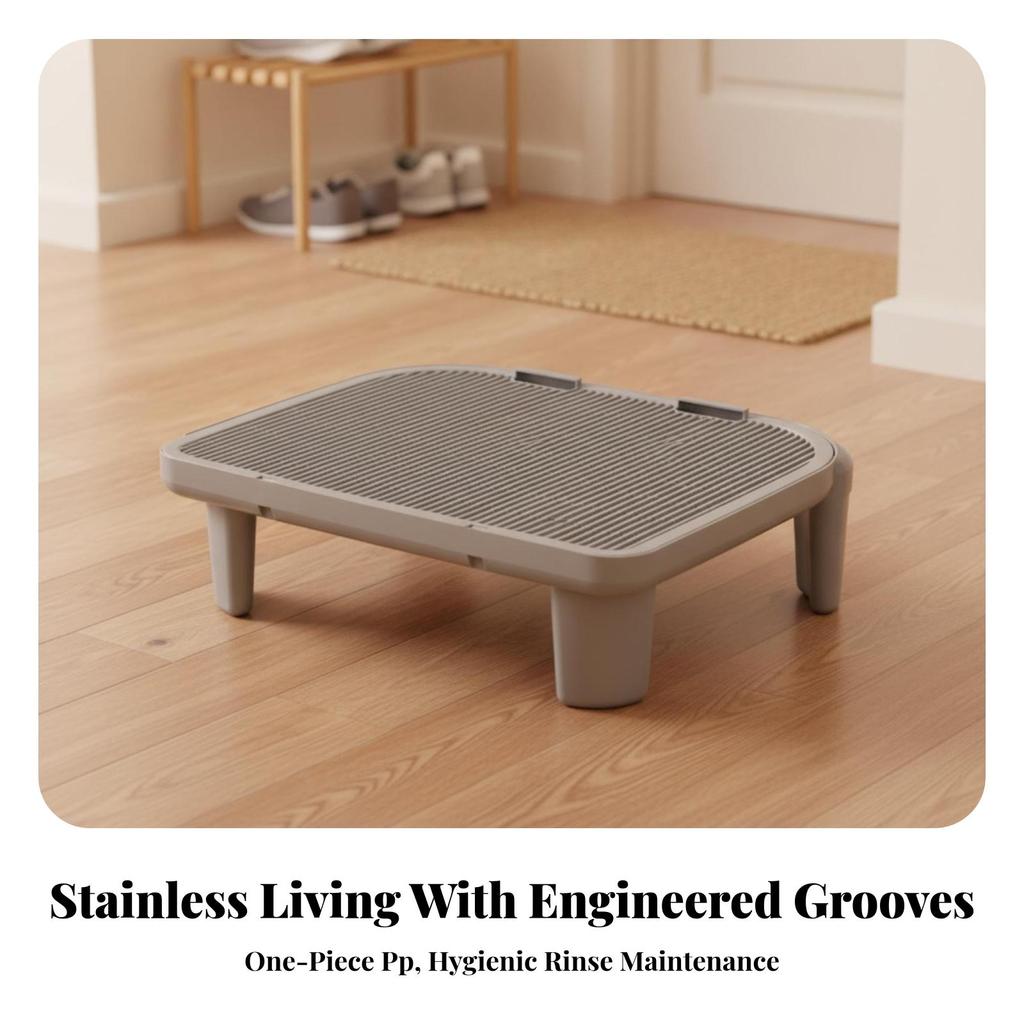 Low-Maintenance Mat Practical Cat Litter Rug Ventilated for Home