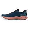 Under Armour HOVR Ridge Trek Petrol Blue Lunar Coral Unisex Sneakers 3026065-400