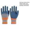 Breathable Latex Coated Gardening Gloves with Textured Grip - Waterproof and Puncture-Resistant