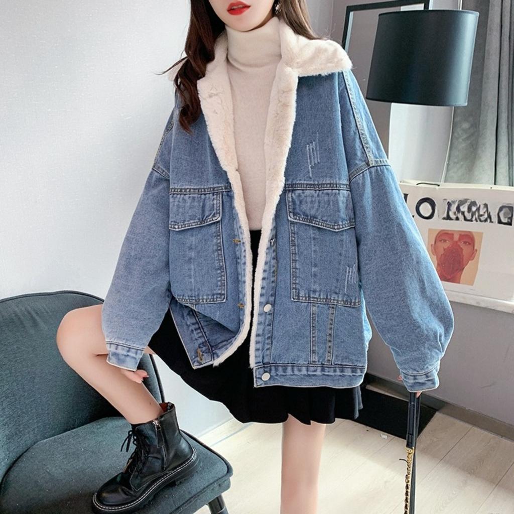 Cowboy Short Jacket for Women, Spring and Autumn Korean Version, New Long Sleeved Slim Fit Hooded Jacket Top