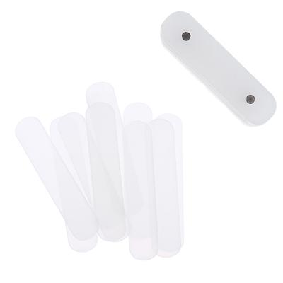 10Pcs Nail Art Tips Sticks Nail Display Acrylic Strips Practice Palette Manicure