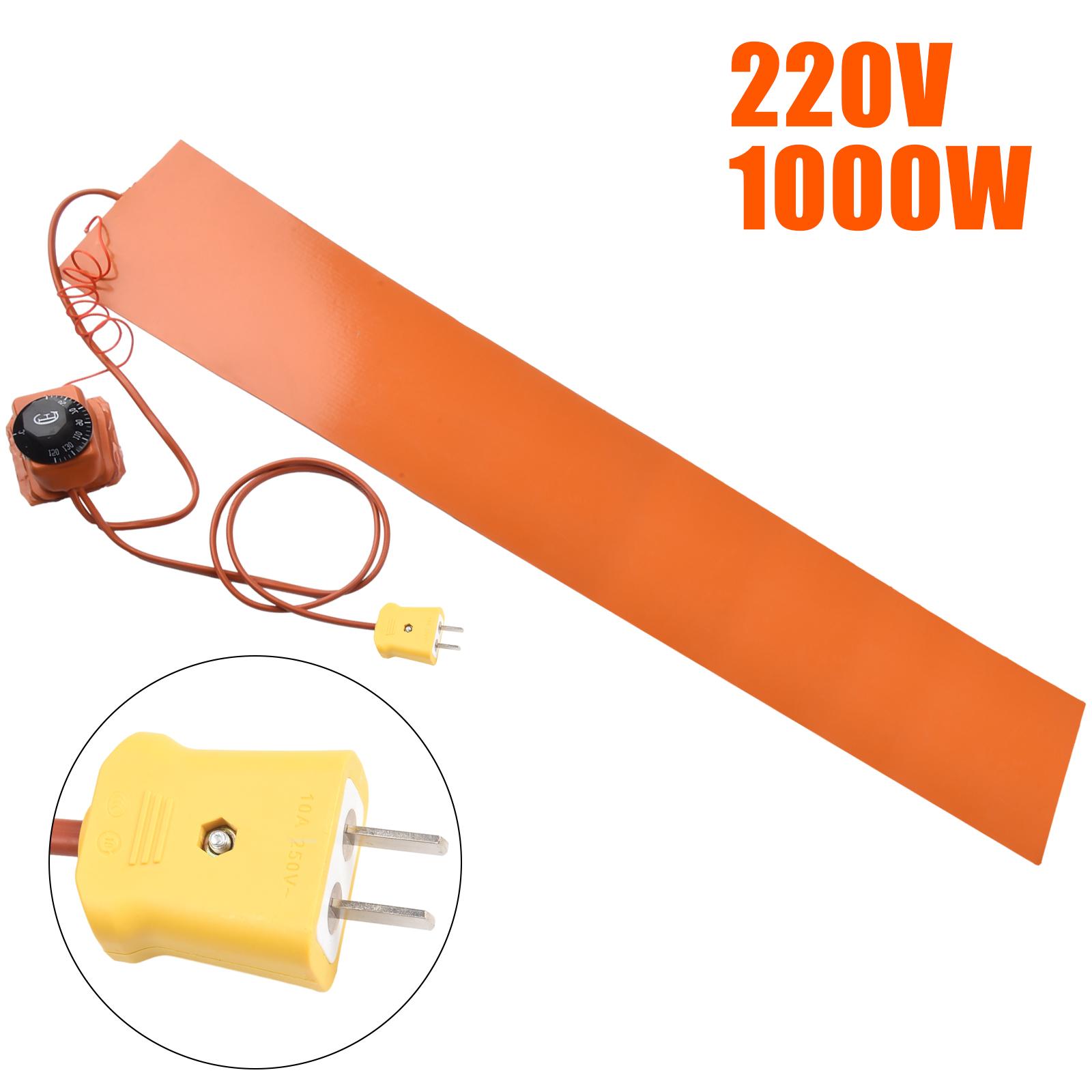 

110V 220V Heating Pad Tool 1200W Device Mat Silicone Side Bending Electric Flexible For Guitar With Controller