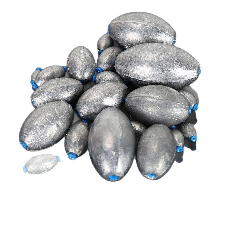 Outdoor Fishing Lead Sinker: Hollow Plastic Core, Line-Safe, Electrolytic Scale Lead Tackle Accessories.