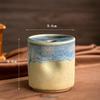 Retro Kiln-fired Ceramic Mug: Large Capacity, Creative Design