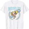 Powerpuffpinglorna Bubblor Cheerleader-dräkt Retro T-shirt