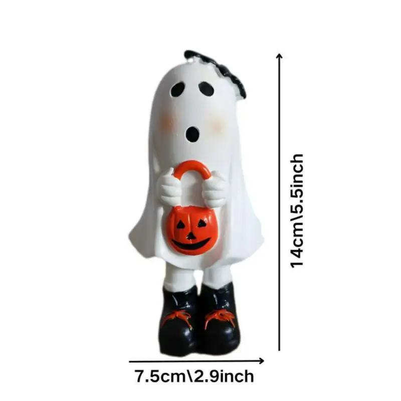 1PC Halloween Decoration Ghost Funny Ornament Little Ghost Head Ghost Handbag