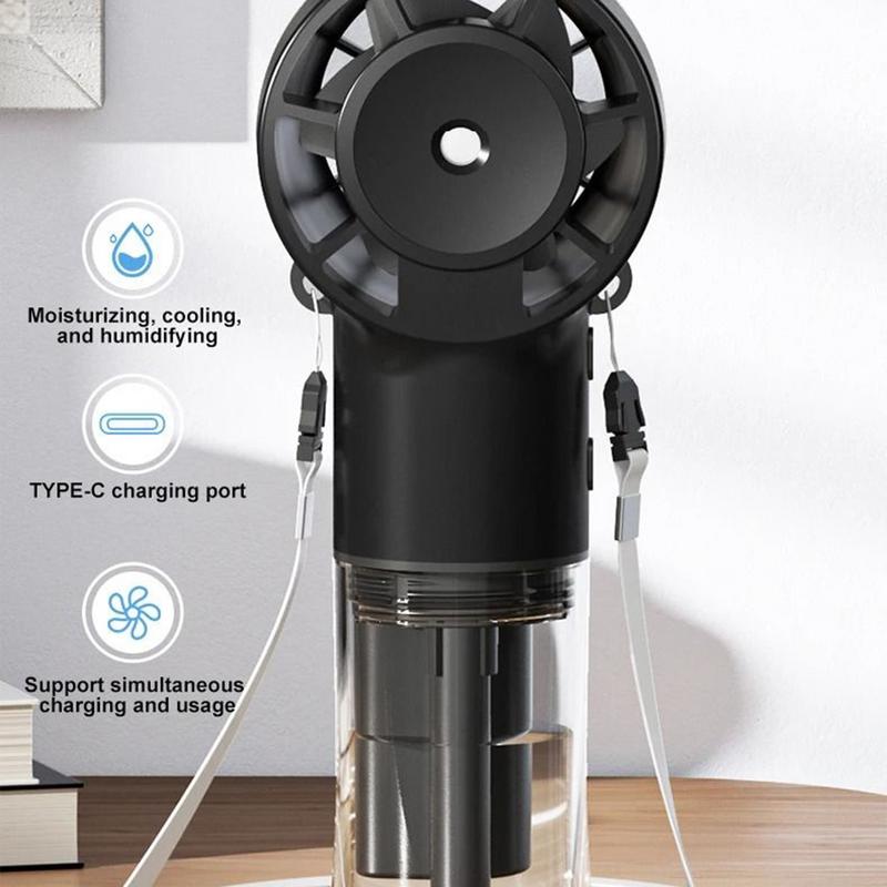 Handheld Personal Mister Rechargeable Mist Fan Reusable Air Cooler Portable Hot Weather Accessories For Daily Use Outdoor