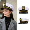 Sailor Captain Hat for Stage Sailor Party Cosplay Costume Masquerades Captain Hat for Halloween Party