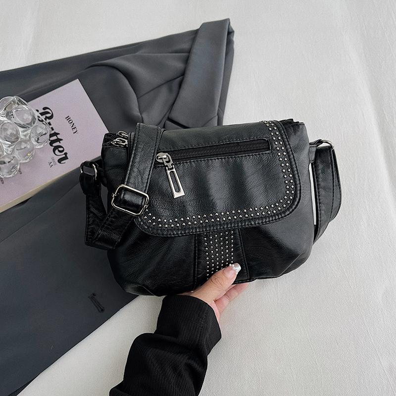 Women's Bag Shoulder Bag Middle-aged Soft Leather Small Bag Mother Bag