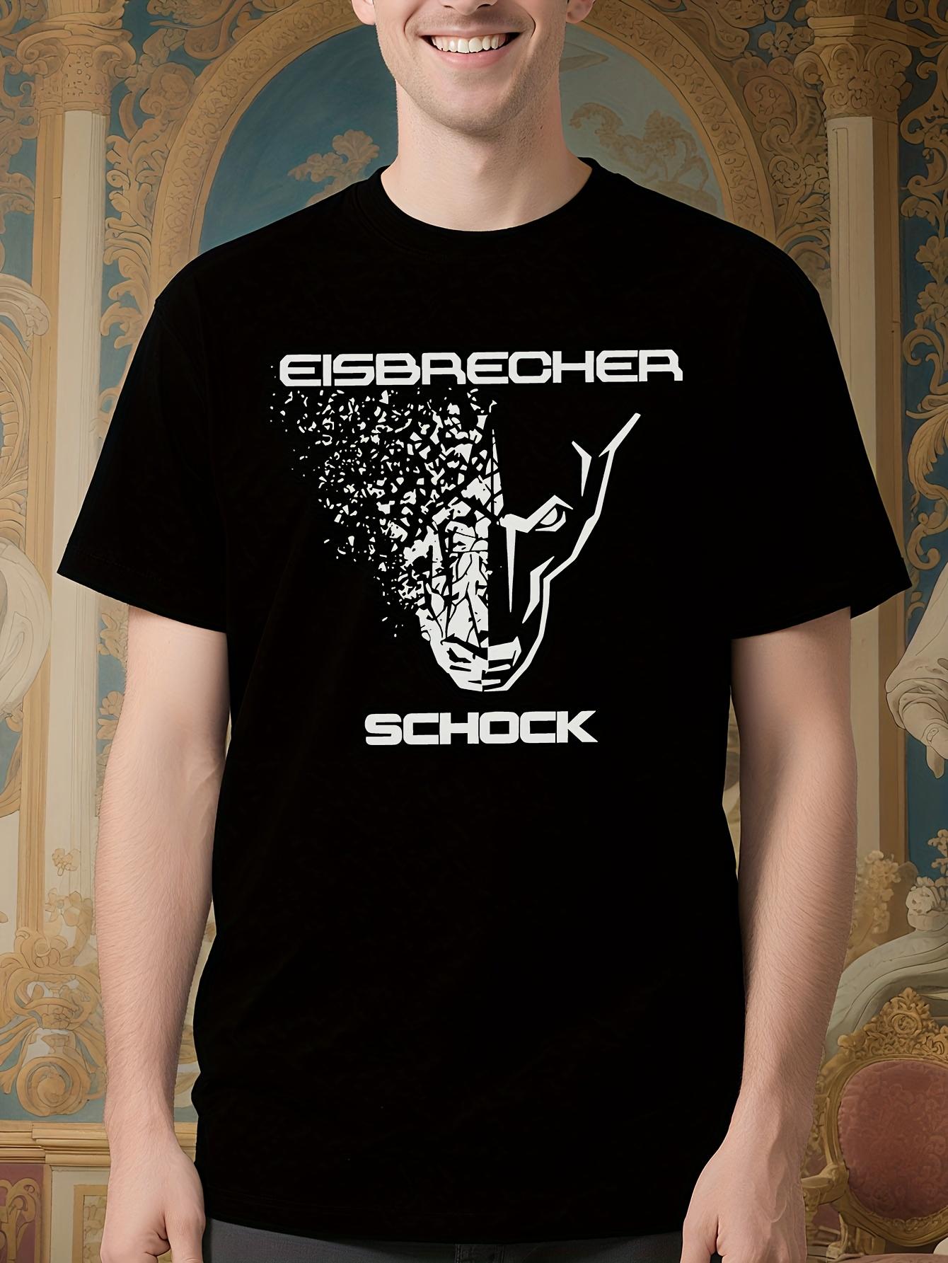 MUSIC T Shirt Eisbrecher Tops Leisure Short Sleeve O Neck... XL