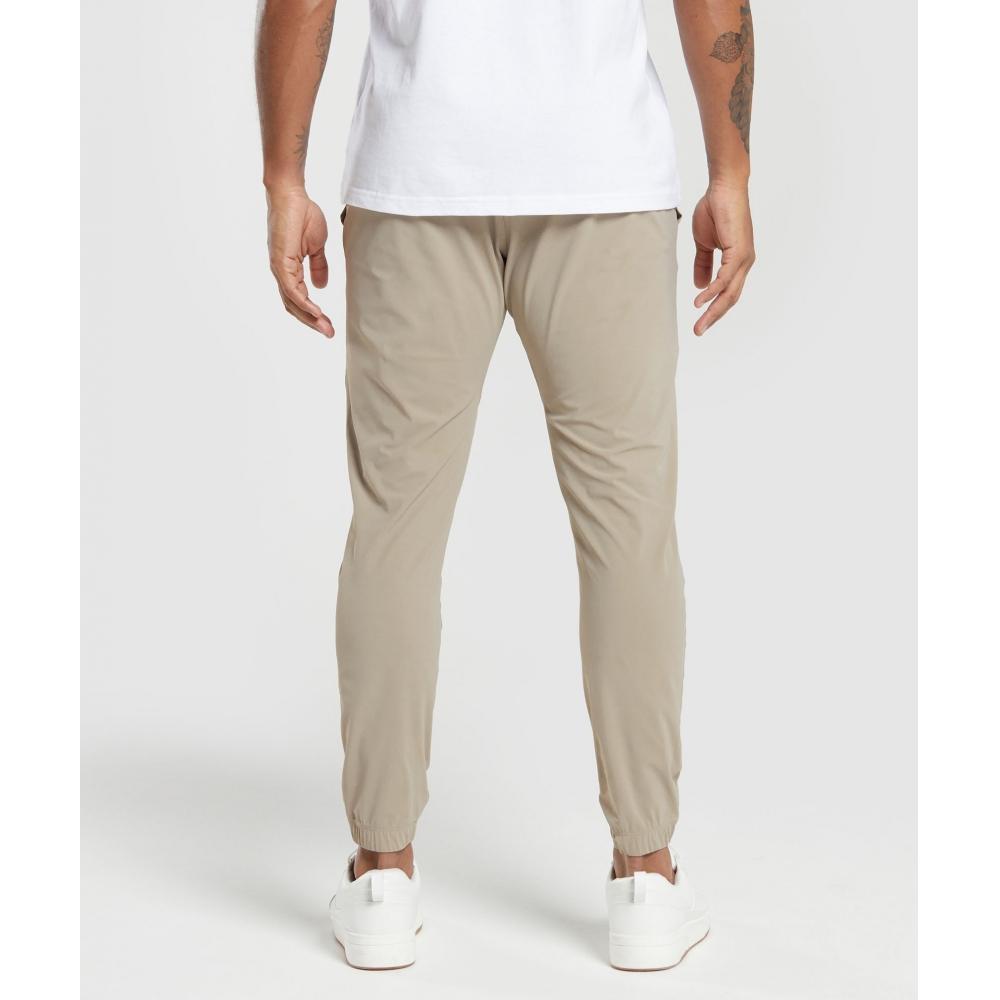 Gymshark Pantalón de chándal de estudio marrón arena A1a3u Nbzs