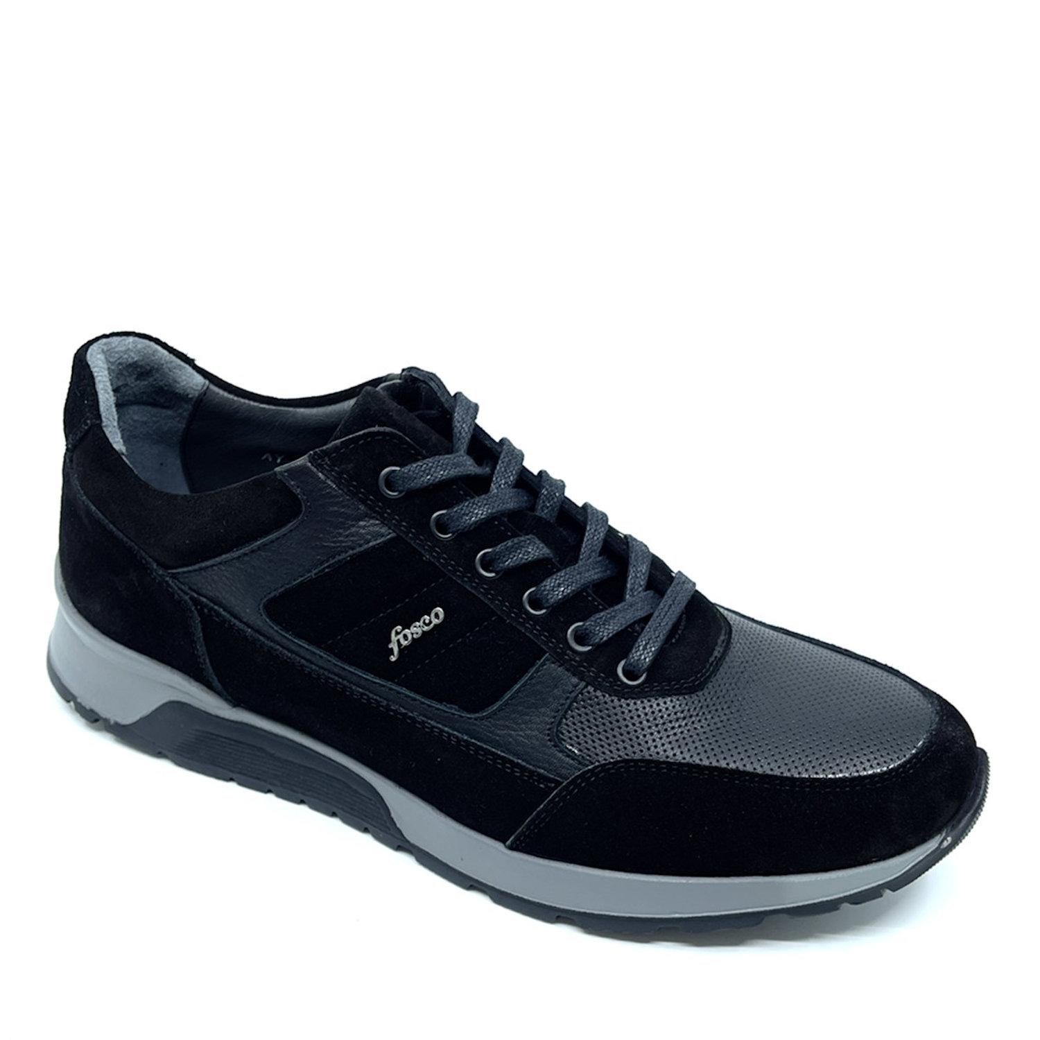 

Кроссовки Fosco Man из 100% натуральной кожи Eva Sole 40 чёрный
