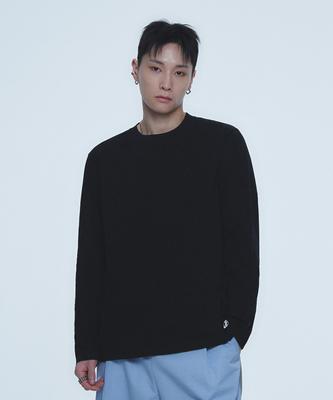 Hyeonpiteu Basic Layered Undershirt-[Black]