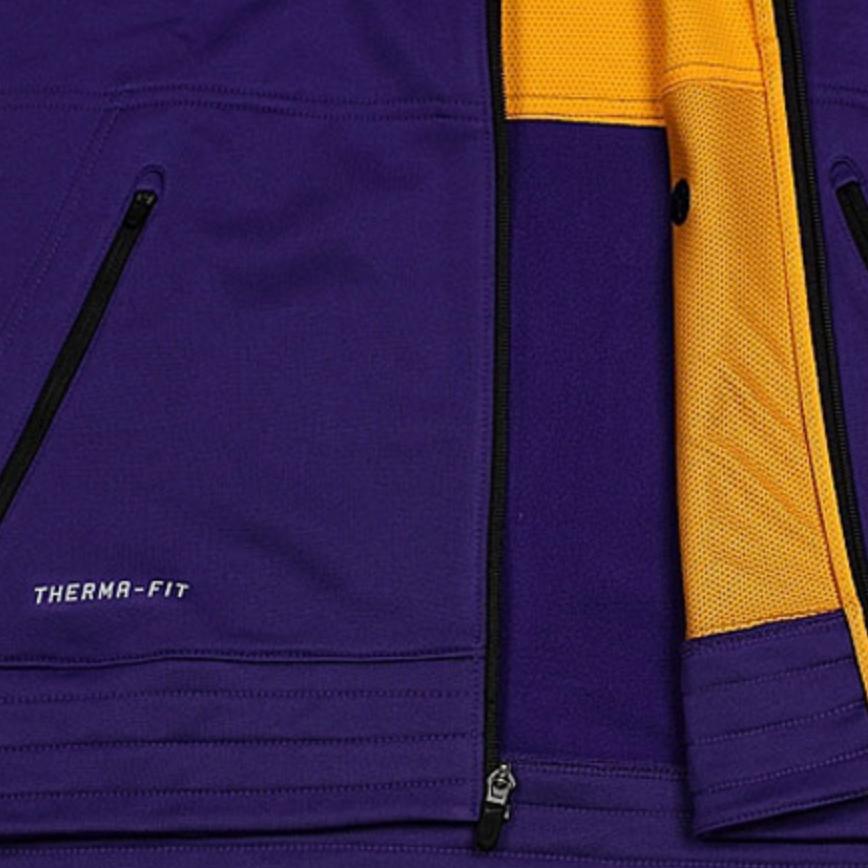 Nike Snake Pattern Logo Hooded Jacket Men Outerwear Purple 641196-547