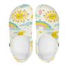 Allover Printed EVA Casual Clogs Men Women Soft Sole Easy Clean Lightweight Slip On Sandals Slippers Summer Daily Leisure Shoes