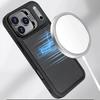 Abnehmbare Karten Tasche Leder Hülle für iPhone 17 Pro Max Air 16 Plus 15 14 13 12 Magnetisch Kabelloses Laden Linsen Rahmen Ständer Abdeckung