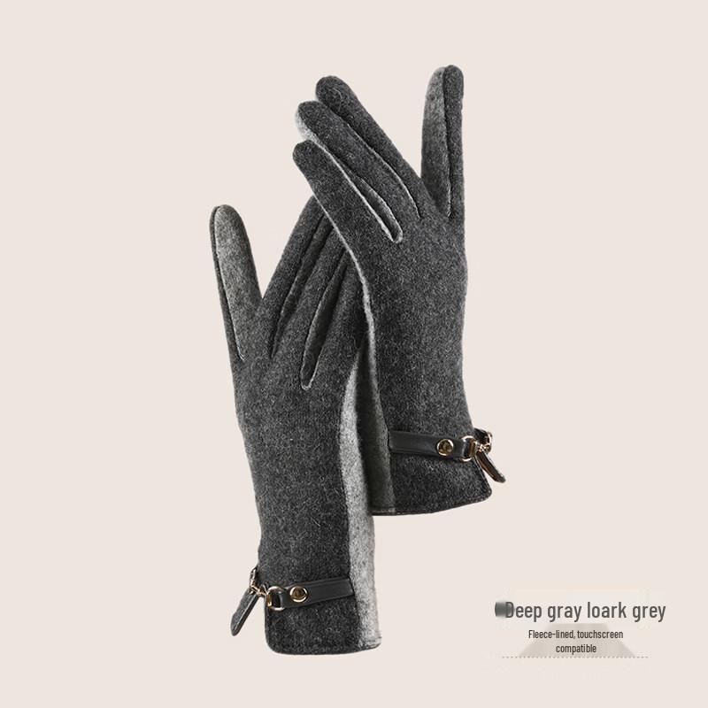 

Rindu Women s Wool Gloves One Size