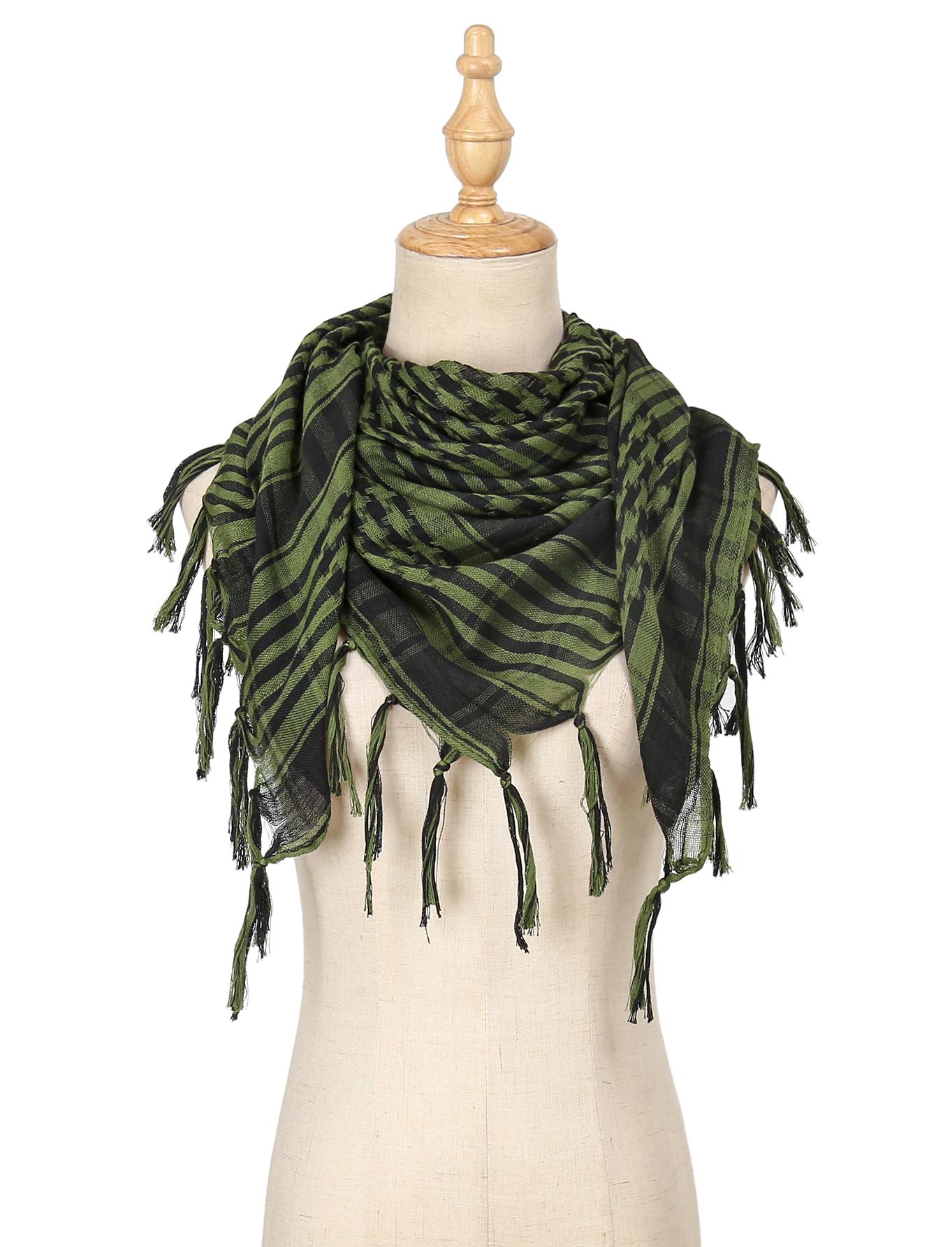 

2024 Новый тактический пустынный шарф-платок шемаг на голову и шею, унисекс, арабский шемаг кеффия, палестинский шарф