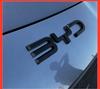For BYD Seal 06 GT Front And Rear Emblem Blackening Modification Front Head Emblem Decal Glossy Black Rear Emblem