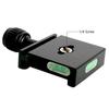 Aluminium Alloy 50mm Quick Release Plate QR Clamp Fits Arca-Swiss Standard for Tripod Ballhead