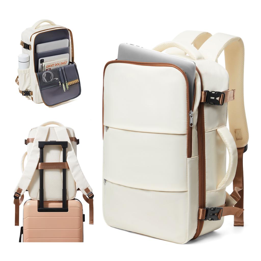 Large Capacity Travel Backpack Men Women's Bag, Laptop College Backpack Journey Carry On Backpack Hand Travel Bag Essentials