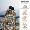 Teacher Appreciation Home Blanket Customize Your Names Soft Cozy Lightweight Allseason Multipurpose Blanket For Picnics Sofas Offices Beds Living
