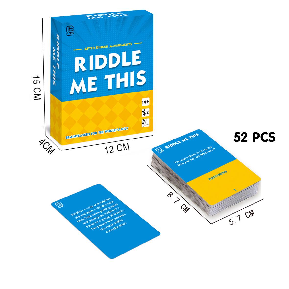 

English Version Card Game Board Game for Party and Casual Entertainment