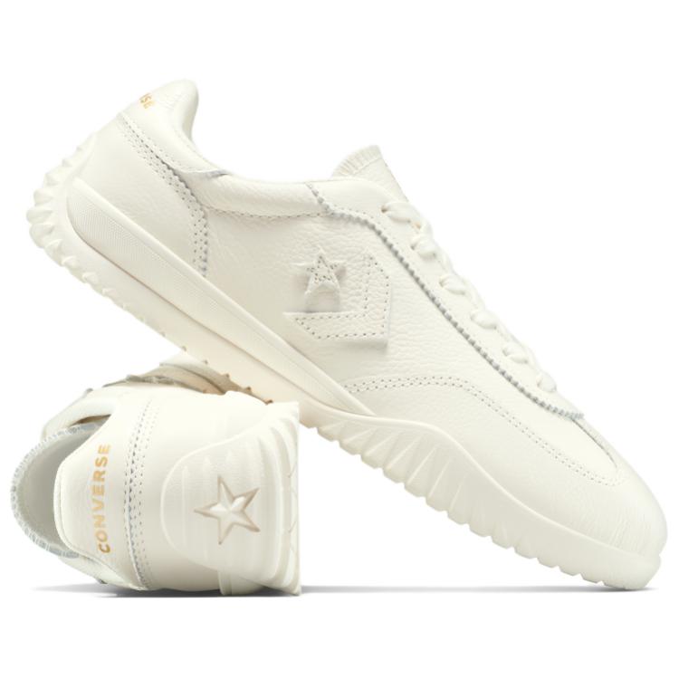 Converse Run Star Trainer Egret Gold Women Sneakers Cream A12778C