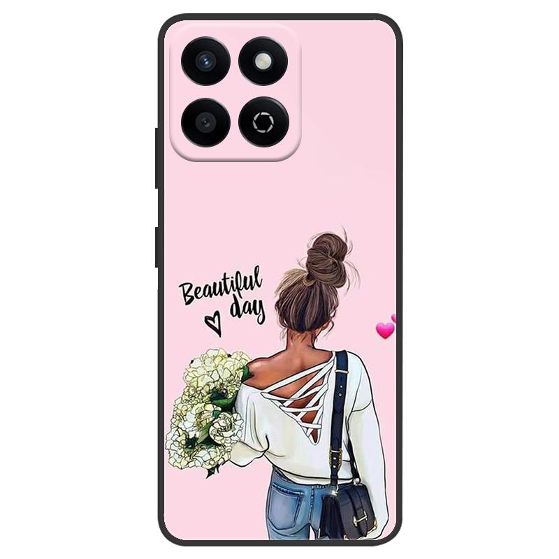 For Honor 200 Smart 5G Case Silicone Luxury Space Soft Bumper for Honor 200 Lite 5G Honor200 Pro Phone Cover TPU Fashion Fundas