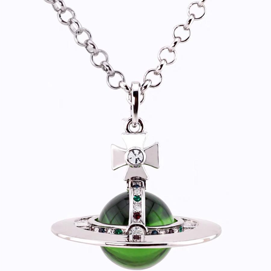 Vivienne Westwood Císařovna Vdova 10mm Orb UFO Přívěsek Choker