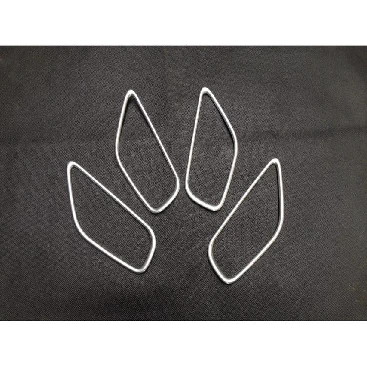 

For Mazda CX-5 CX5 KE 2012 2013 2014 2015 2016 Inner Door Handle Bowl Frame Cover Trim ABS Carbon Fiber Car Styling Accessories срібний