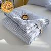 Cotton Summer Quilt Air Conditioning Quilt Soybean Fiber Filling Thin Comforter Nordic Ins Style Duvet Blanket Bed Four Seasons
