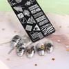 Nail Art Stamping Plates Flower Moon Snowflake Animals Design Nail for Image Stamp Plates Manicure Templates Nail Art To
