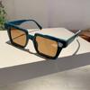 Vintage Square Sunglasses Women New Stylish Multicolor Outdoor Shades for Travelling  Trendy Brand Design Sun Glasses
