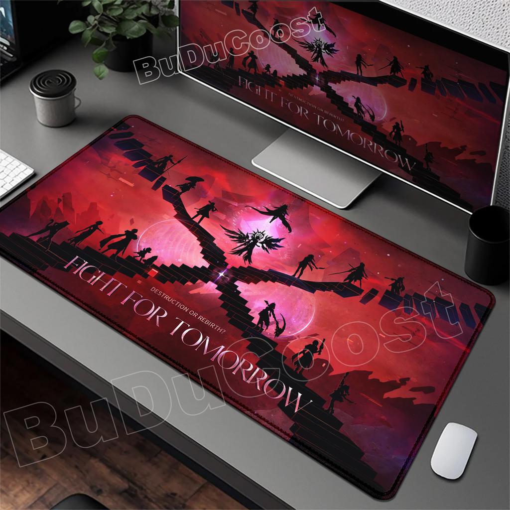 New Mouse Pad Honkai Star Rail Hysilens Evernight Large Computer Office Table Mats XXL Rubber Anti-slip Gaming Keyboard Mousepad
