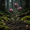 Einzigartiger Blumenbeet-Akzent Fleischfressende Pflanze Gartenstecker, Metall Venusfliegenfalle Hofkunst Skurrile Terrassen-Boden-Einlage Skulptur für Außenweg