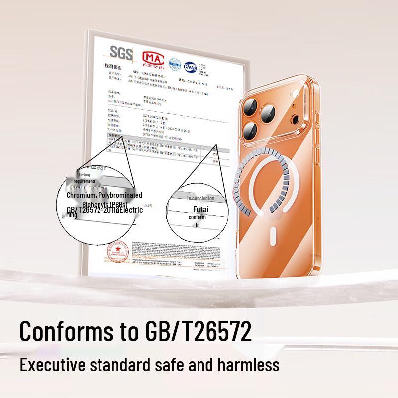 Shine Magic Clear Magsafe iPhone Protection Case