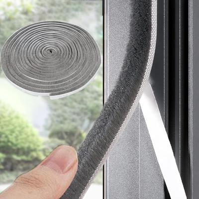 33 Ft Gray Self-Adhesive Soundproofing Weather Stripping for Doors and Windows