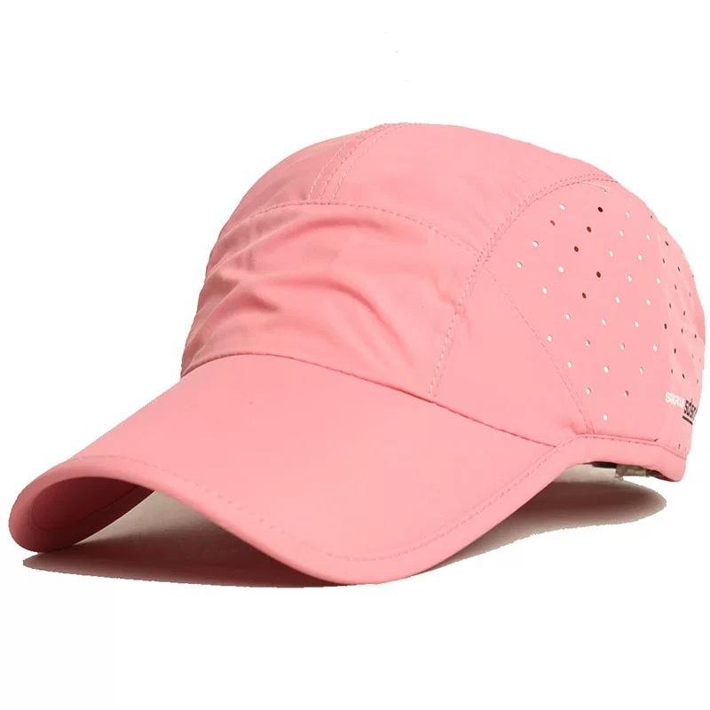 Summer hat men's baseball cap quick-drying outdoor visor sun hat casual thin cap breathable
