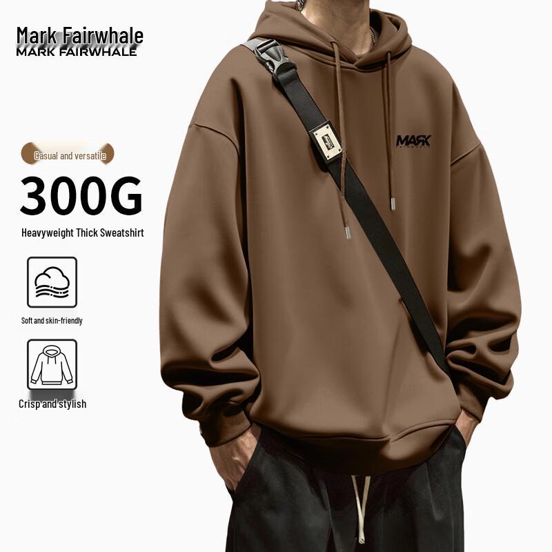 Mark Fairwhale Herren Locker Geschnittenes Kapuzensweatshirt