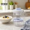 Thick Yogurt Presser Greek Strainer, Spiral Pressing Structure Making Kit, Effective Separation DIY Machine of Whey Presser, Creamy Maker for