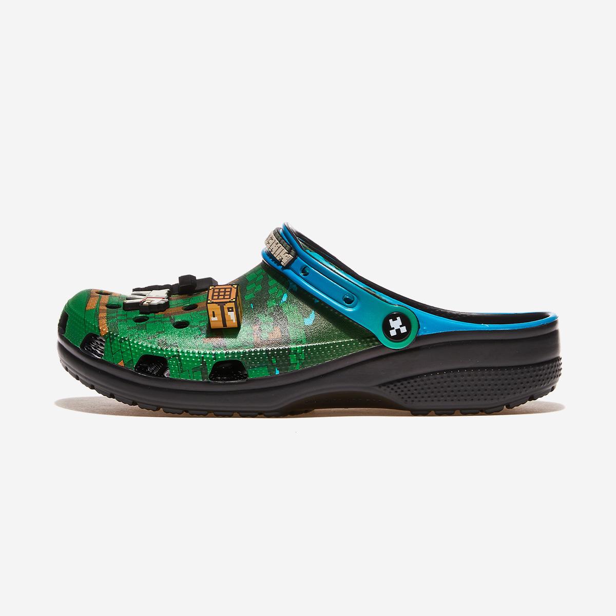 

[Crocs] Minecraft Classic Clog, CRS210829, 1020112420, Популярне корейське взуття 230