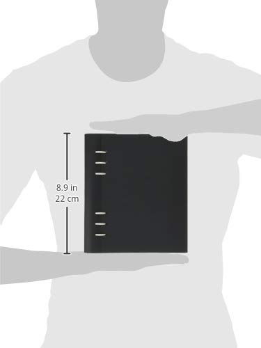 Filofax Clipbook A5 Black 23611 (Genuine Imported Product)