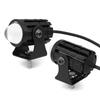1Pc Universal Dual Color Car Driving Fog Light LED Spotlight Lamp Mini Projector Lens Auxiliary Motorcycle Headlight