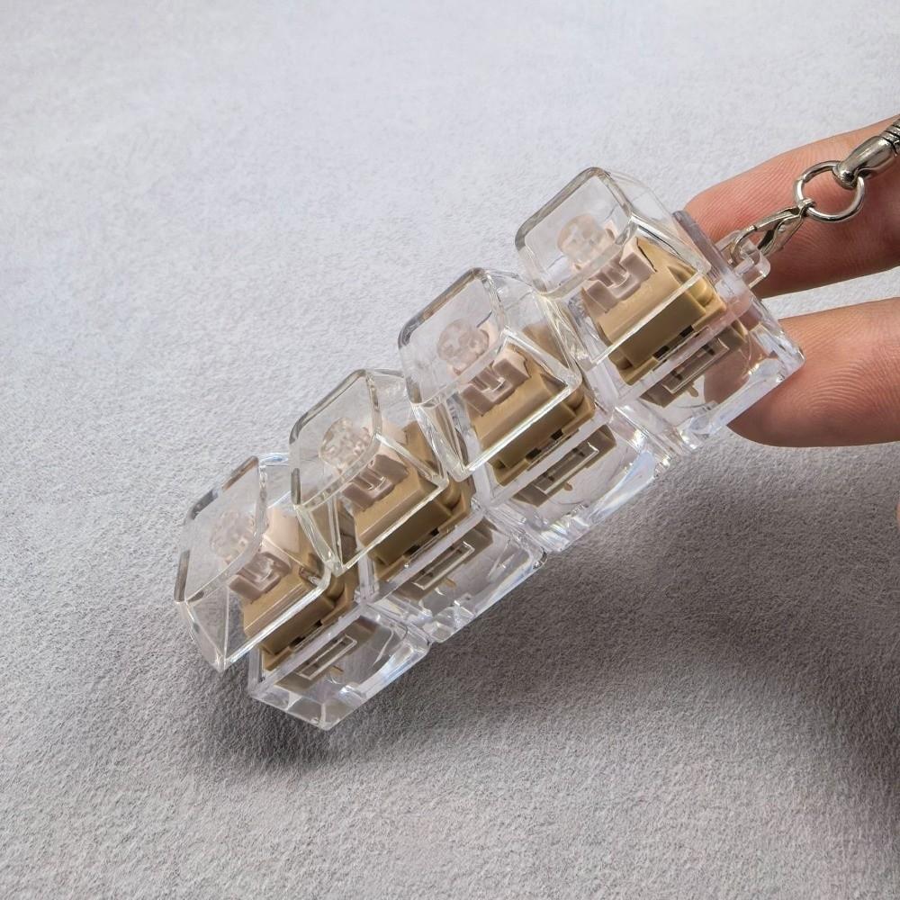 Tastenkappe Finger Tastaturkappe DIY Tastatur Quetschspielzeug Neuer Fidget Schlüsselanhänger Erwachsener