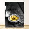 Picture For Living Room Decoration Poster And Print Black And White Landscape Nordic Canvas Painting Set Art Yellow Scenery Wall